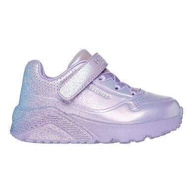 Skechers Street™ Uno Lite Metallic Sparkle Toddler Girls' Shoes