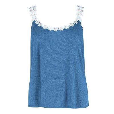 Women's Tank Top And Capri Pajama Set