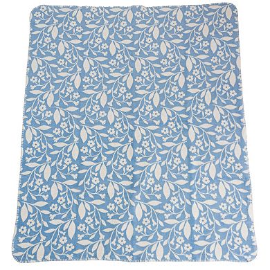 Discover Europe - Made in Portugal - The Cotton Edition Lovely Florals Throw Blanket
