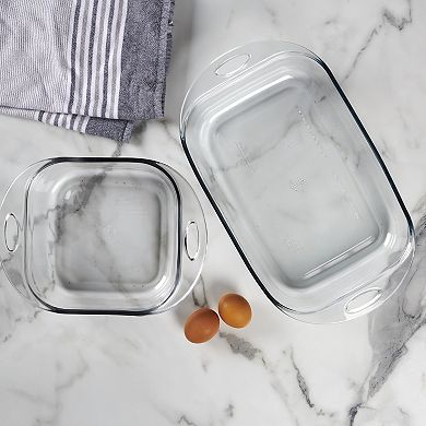 Anchor Hocking 2-piece Premium Baking Dish Set
