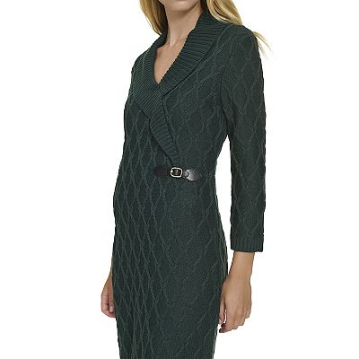 Women's Harper Rose Long Sleeve Collar Neck Sweater Dress