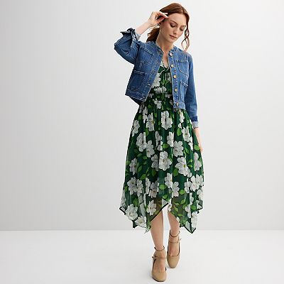 tall green dresser Womens Printed Romper Dress main image 1