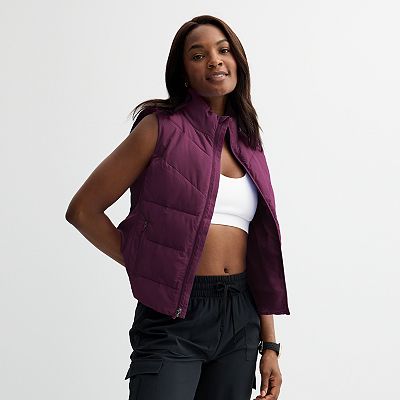 Kohls puffer vest women's hotsell