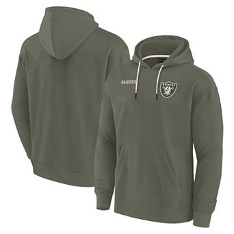 Unisex Fanatics Signature Olive Las Vegas Raiders Elements Super Soft Fleece Pullover Hoodie