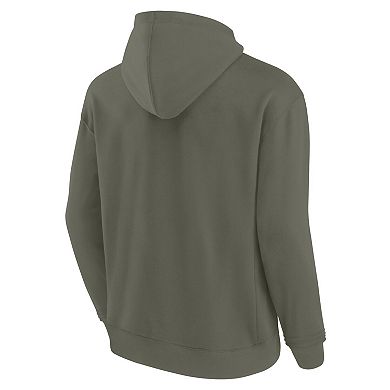 Unisex Fanatics Signature Olive Las Vegas Raiders Elements Super Soft Fleece Pullover Hoodie