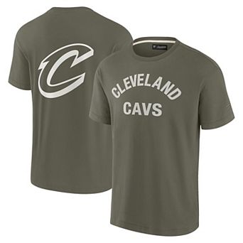 Unisex Fanatics Signature Olive Cleveland Cavaliers Elements Super Soft Short Sleeve T-Shirt