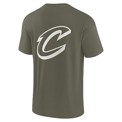 Unisex Fanatics Signature Olive Cleveland Cavaliers Elements Super Soft Short Sleeve T-Shirt