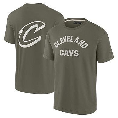 Unisex Fanatics Signature Olive Cleveland Cavaliers Elements Super Soft Short Sleeve T-Shirt