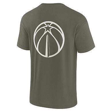 Unisex Fanatics Signature Olive Washington Wizards Elements Super Soft Short Sleeve T-Shirt