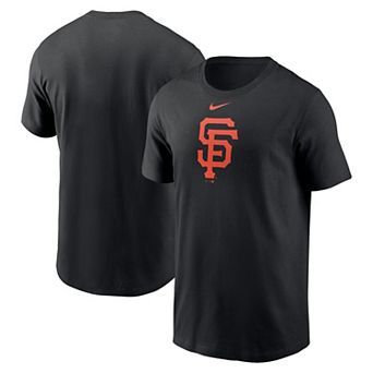 Men's Nike Black San Francisco Giants Fuse Logo T-Shirt