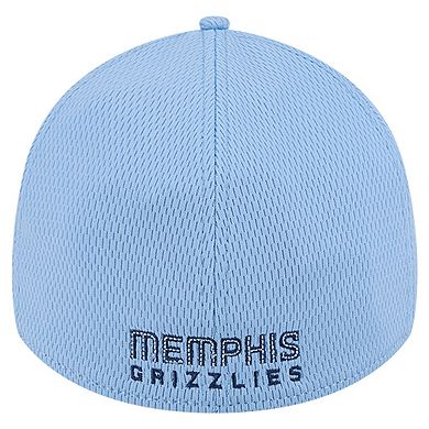 Men's New Era Heather Gray/Light Blue Memphis Grizzlies Two-Tone 39THIRTY Flex Hat