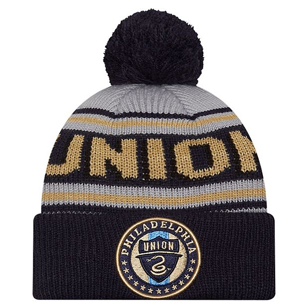 Youth New Era Navy Philadelphia Union Evergreen Cuffed Knit