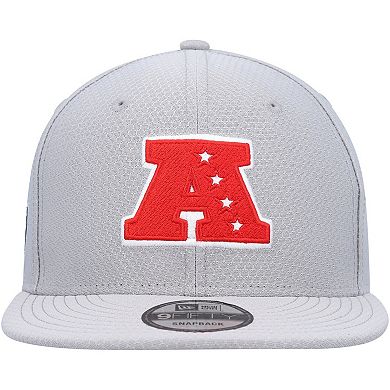 Men's New Era Gray Las Vegas Raiders 2024 Pro Bowl 9FIFTY Adjustable Snapback Hat