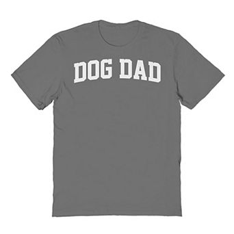 Men's COLAB89 Dog Dad Text Father's Day Graphic Tee