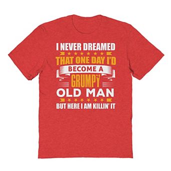 Men's COLAB89 Grumpy Grandpa Father's Day Graphic Tee