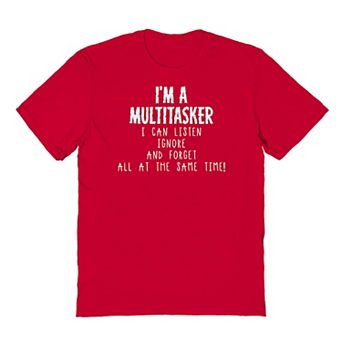 Men's COLAB89 I'm A Multitasker Father's Day Graphic Tee