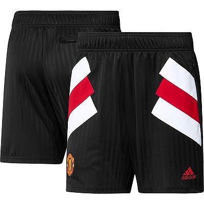 Men s adidas Black Manchester United Football Icon Shorts