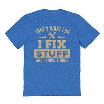 Men's COLAB89 Thats What I Do Father's Day Graphic Tee