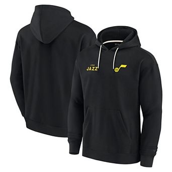 Unisex Fanatics Signature Black Utah Jazz Elements Super Soft Fleece Pullover Hoodie