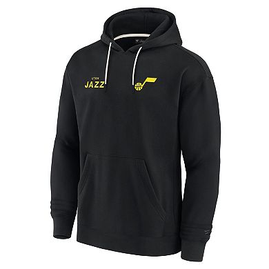 Unisex Fanatics Signature Black Utah Jazz Elements Super Soft Fleece Pullover Hoodie