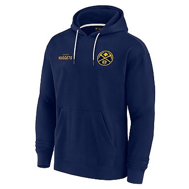 Unisex Fanatics Signature Navy Denver Nuggets Elements Super Soft Fleece Pullover Hoodie