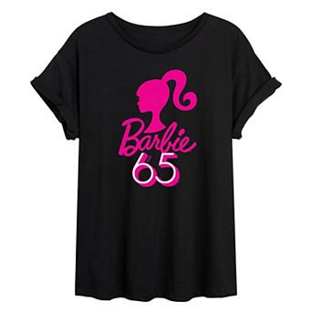 Juniors' Barbie® 65 Years Oversized Tee