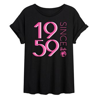 Juniors' Barbie® Since 1959 Oversized Tee