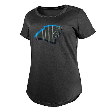 Women's New Era Charcoal Carolina Panthers 2024 NFL Draft T-Shirt