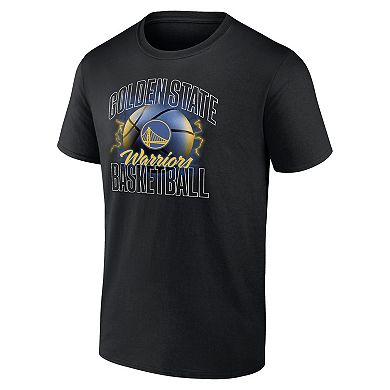 Men's Fanatics Branded Black Golden State Warriors Match Up T-Shirt