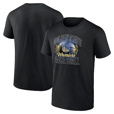 Men's Fanatics Branded Black Golden State Warriors Match Up T-Shirt