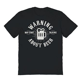 Men's COLAB89 Duke & Sons Beer Warning Father's Day Graphic Tee