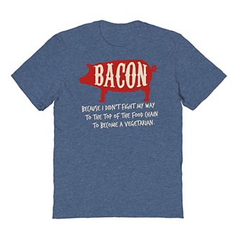 Men's COLAB89 Duke & Sons Bacon Food Chain Father's Day Graphic Tee
