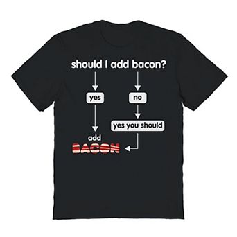 Men's COLAB89 Duke & Sons Add Bacon Father's Day Graphic Tee