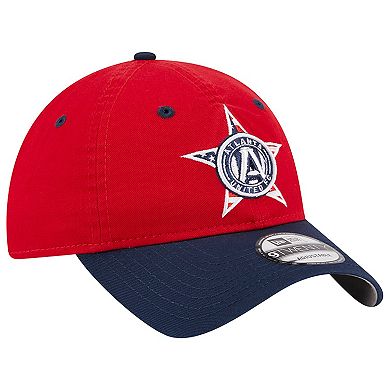 Men's New Era Red Atlanta United FC Americana 9TWENTY Adjustable Hat