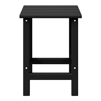 14" square outdoor Side table for Adirondack chair