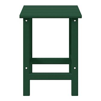 14" square outdoor Side table for Adirondack chair