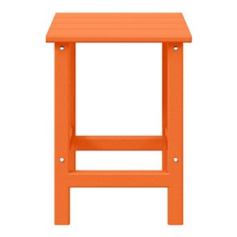 14" square outdoor Side table for Adirondack chair