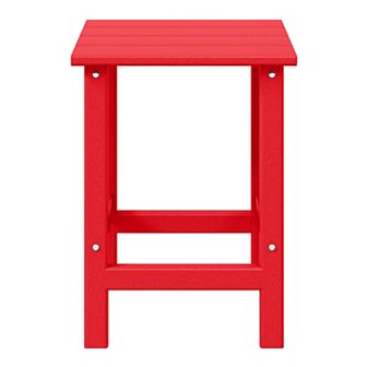 14" square outdoor Side table for Adirondack chair