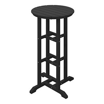 Westintrends 24" Round Outdoor/patio Bar Bistro Table