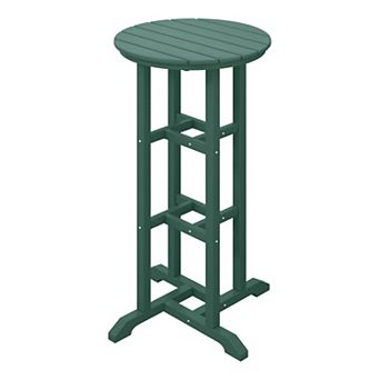 Westintrends 24" Round Outdoor/patio Bar Bistro Table