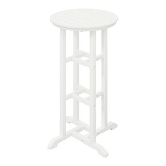 Westintrends 24" Round Outdoor/patio Bar Bistro Table
