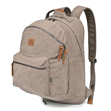 Tsd Brand Trail Tree Double Canvas Backpack