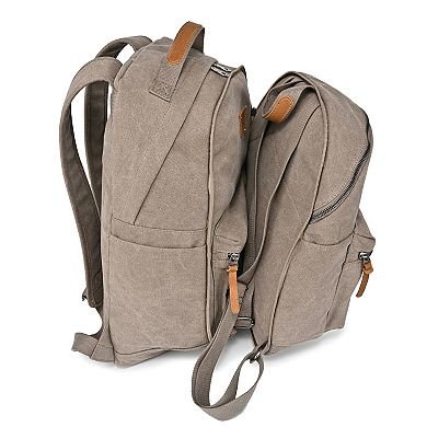 Tsd Brand Trail Tree Double Canvas Backpack