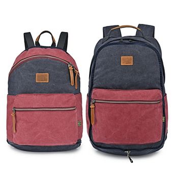 Tsd Brand Trail Tree Double Canvas Backpack