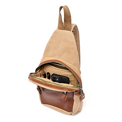 Tsd Brand Torreya Leather Sling Bag