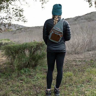 Tsd Brand Torreya Leather Sling Bag