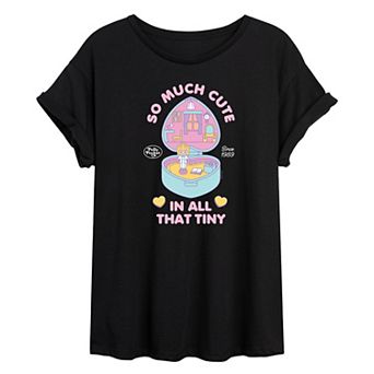 Juniors' Polly Pocket So Much Cute Oversized Tee