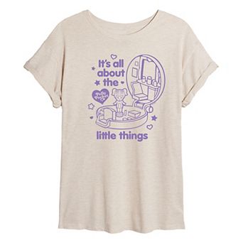 Juniors' Polly Pocket Little Things Oversized Tee