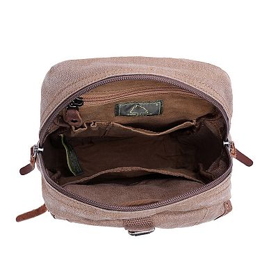 Tsd Brand Sunset Cove Canvas Sling Bag