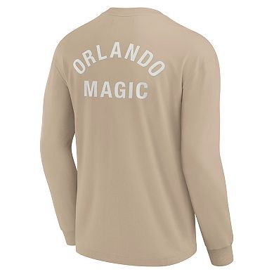 Unisex Fanatics Khaki Orlando Magic Elements Super Soft Long Sleeve T-Shirt